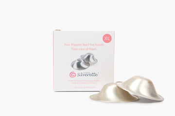 Silverette Xl The Original Silver Nursing Cups - Soothe And Protect Your Nursing Nipples -Made In Italy