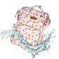 POLKA TOTS Waterproof Ergonomic Diaper Backpack for Mothers for Travel with Large Storage Capacity, 17 Spacious Pockets, Insulat