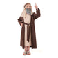 Gukefun Jesus Costume for Kids Biblical st Saint Joseph Robe Outfit Bible Moses Shepherds Christmas Halloween Costumes for boys
