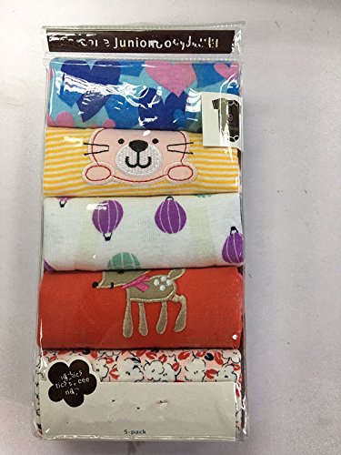 Monvecle Baby Girl 5Pcs Pack Newborn To Toddler Cotton Long Cartoon Pants Gift Set 6M