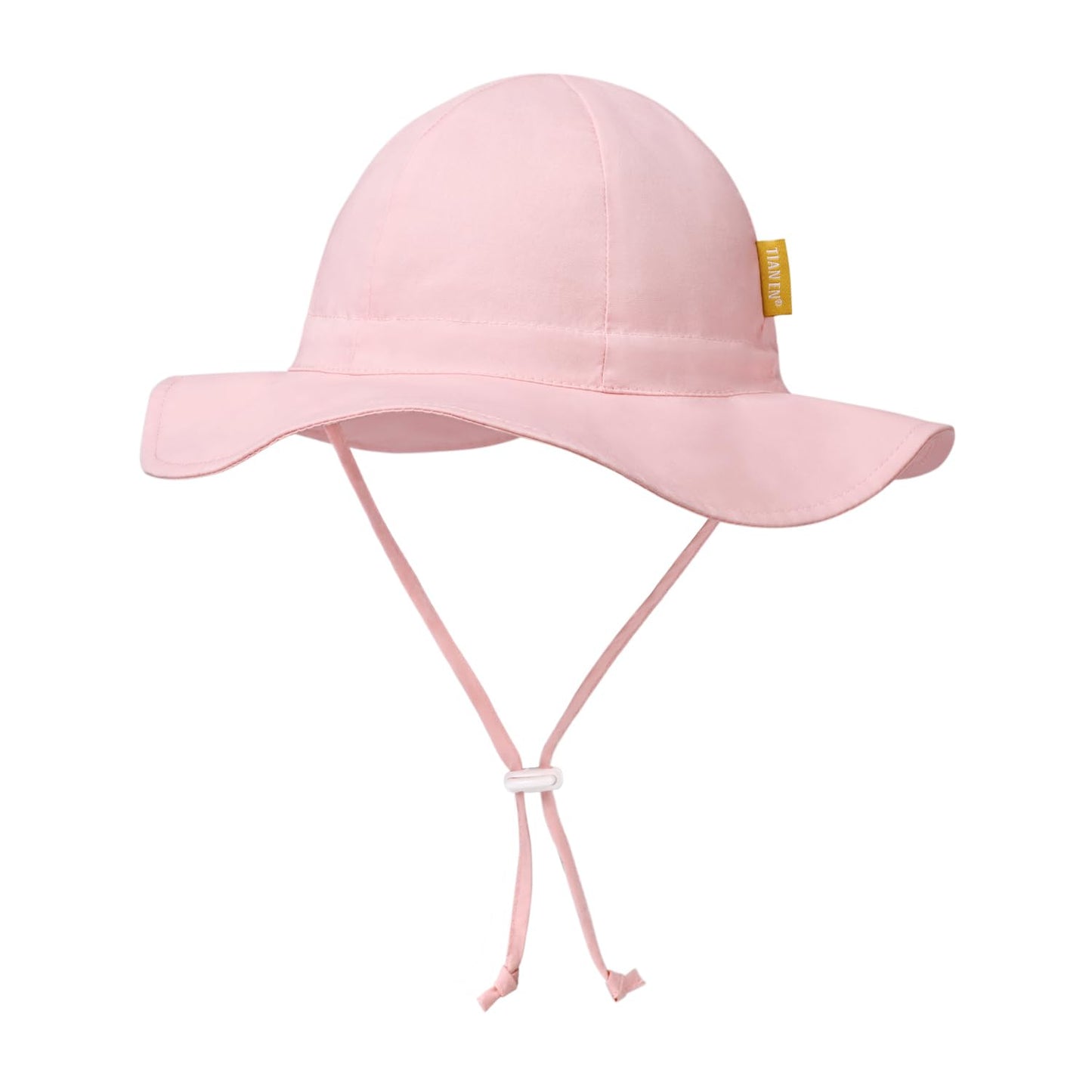 Baby Girl Sun Hat With Upf 50+ Outdoor Adjustable Toddler Beach Hat With Wide Brim Bucket Hats For Kids 2-4 Years