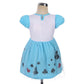 Dressy Daisy Princess Dress Up Clothes Halloween Fancy Party Tulle Skirt Summer Outfit With Hair Hoop For Toddler Girls Size 4T,