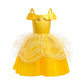 Dressy Daisy Girls' Princess Costume Fancy Dresses Up Halloween Party Size 4-5 Gold