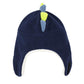 Baby Boy Sherpa Hats And Mittens Set Toddler Gloves Warm Fleece Winter Hat Baby Girl Dinosaur Navy 6-12 Months