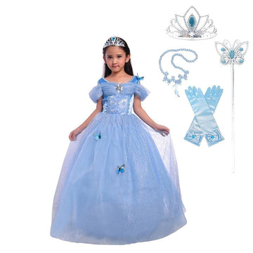 Dressy Daisy Baby-Girls Princess Dress Costume With Accessories Christmas Halloween Fancy Dresses Up Butterfly Size 24 Months Bl