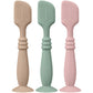 3 Packs Silicone Diaper Cream Applicator With Suction Base, Diaper Cream Spatula Applicator For Babies, Soft Silicone Diaper Cre