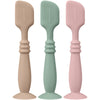 3 Packs Silicone Diaper Cream Applicator With Suction Base, Diaper Cream Spatula Applicator For Babies, Soft Silicone Diaper Cre