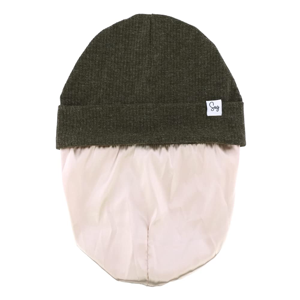 Sugarmelon Jersey Beanie Hat For Newborn Baby Boys Girls Silk Satin Lined Hats Bonnet Toddler Infant Little Kids Beanies Caps He