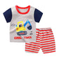 Vagefun Baby Boy Shorts Set - Toddler Summer Clothes With Dinosaur Cotton Tops + Shorts Outfits Clothing 6 Months-4 Year