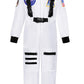 Dormstop Astronaut Costume for Kid Boy NASA Space Jumpsuit Space Outfit Pretend Dress up 3-12Years