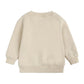 Rukosu Toddler Baby Boy Girl Fleece Pullover Sweatshirt Solid Color Crewneck Blouse Shirt Tops Warm Fall Winter Clothes Apricot