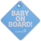 Safety 1St Baby On Board Sign, Blue