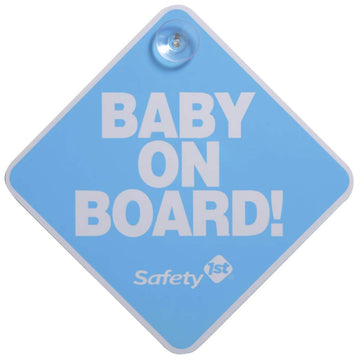 Safety 1St Baby On Board Sign, Blue