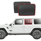 Snap Shades for Jeep Wrangler/Gladiator Car Rear Window Shades (JL/JT; 2018-Present)