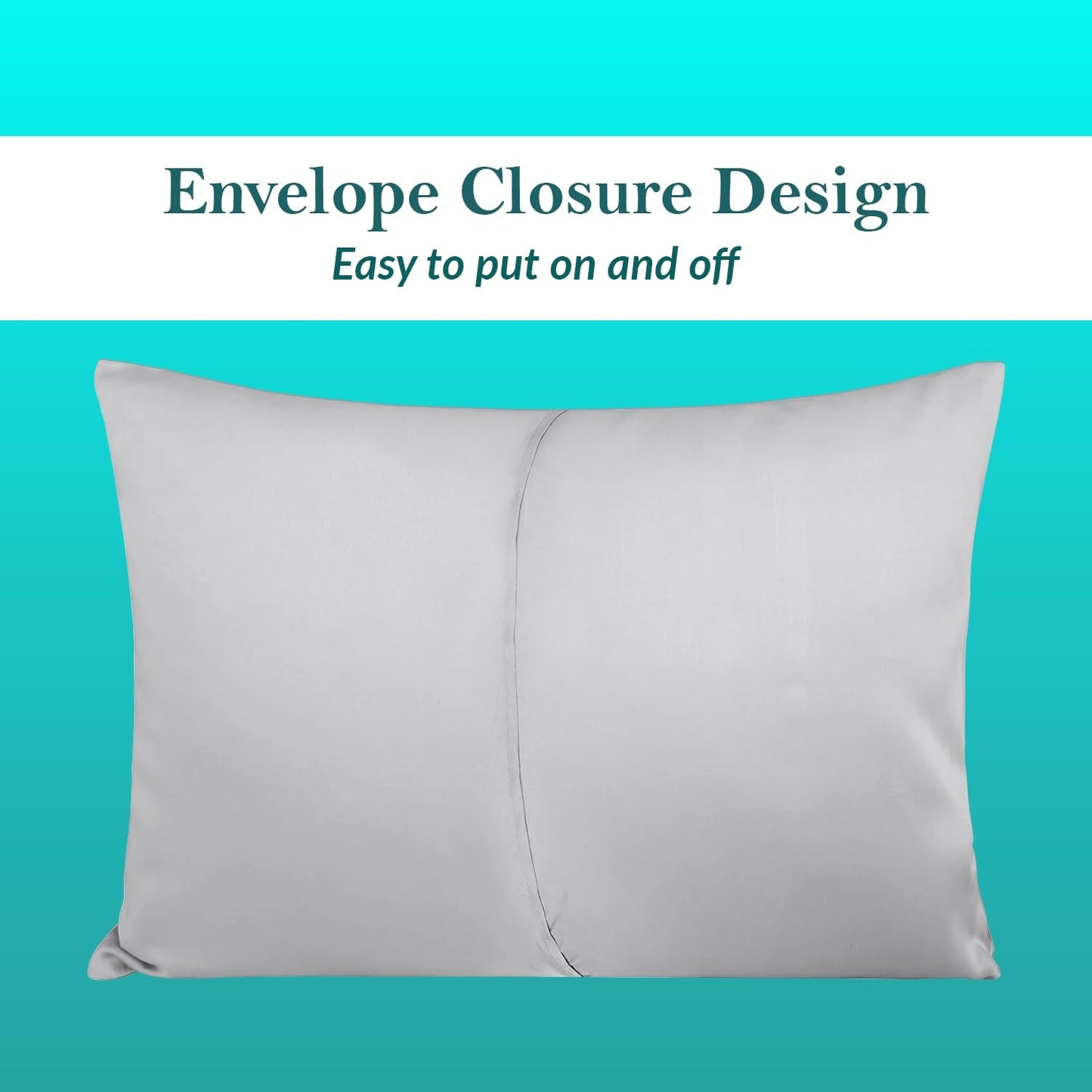 Travel Pillow Case 12X16 Size Set Of 2 Pc Envelope Closure Toddler Pillowcase 600 Thread Count 100% Soft Egyptian Cotton Travel