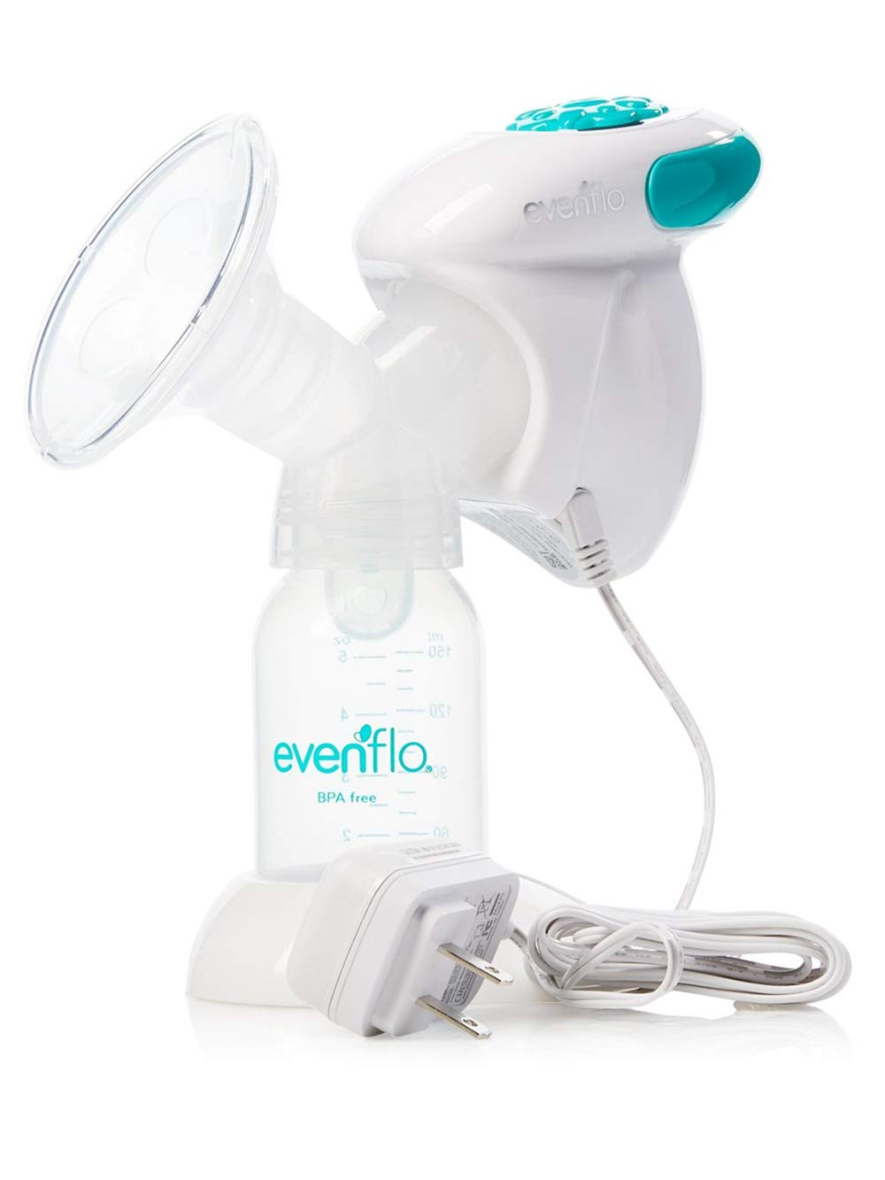 Evenflo Feeding Occasional Use Closed System Advanced Single Electric One-Handed Breast Pump