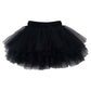 Colorful Childhood Baby Girls Tutu Skirt Toddler 6 Layered Tulle Tutus 1-8T Black Size 7-8T