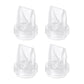 Eufy Original Duckbill Valvue (4-Pack) For Wearable Breast Pump E10/S1/S1 Pro, Leak-Proof And Dust-Proof Breast Pump Replacement