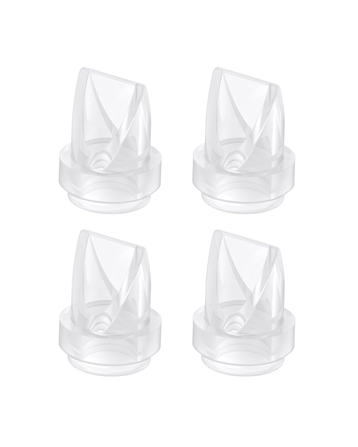 Eufy Original Duckbill Valvue (4-Pack) For Wearable Breast Pump E10/S1/S1 Pro, Leak-Proof And Dust-Proof Breast Pump Replacement