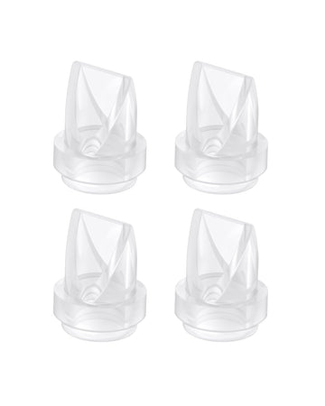 Eufy Original Duckbill Valvue (4-Pack) For Wearable Breast Pump E10/S1/S1 Pro, Leak-Proof And Dust-Proof Breast Pump Replacement