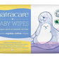 Natracare Organic Cotton Baby Wipes 50 ct (12-Pack)