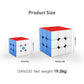 GAN 330 Cube Key Ring 3x3 Speed Keychains Gan Mini Cube Toys Gift 1.2 Inch (Standard Version)
