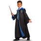 Harry Potter Ravenclaw Robe Prestige Children'S Costume Accessory, Black & Blue, Kids Size Large (10-12)