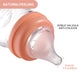 Fdbtl Baby Bottle Glass Natural Anti-Colic Bottles 2 Pack Closer To Breastfeeding For Newborn Babies Infant 0M+ 3Oz