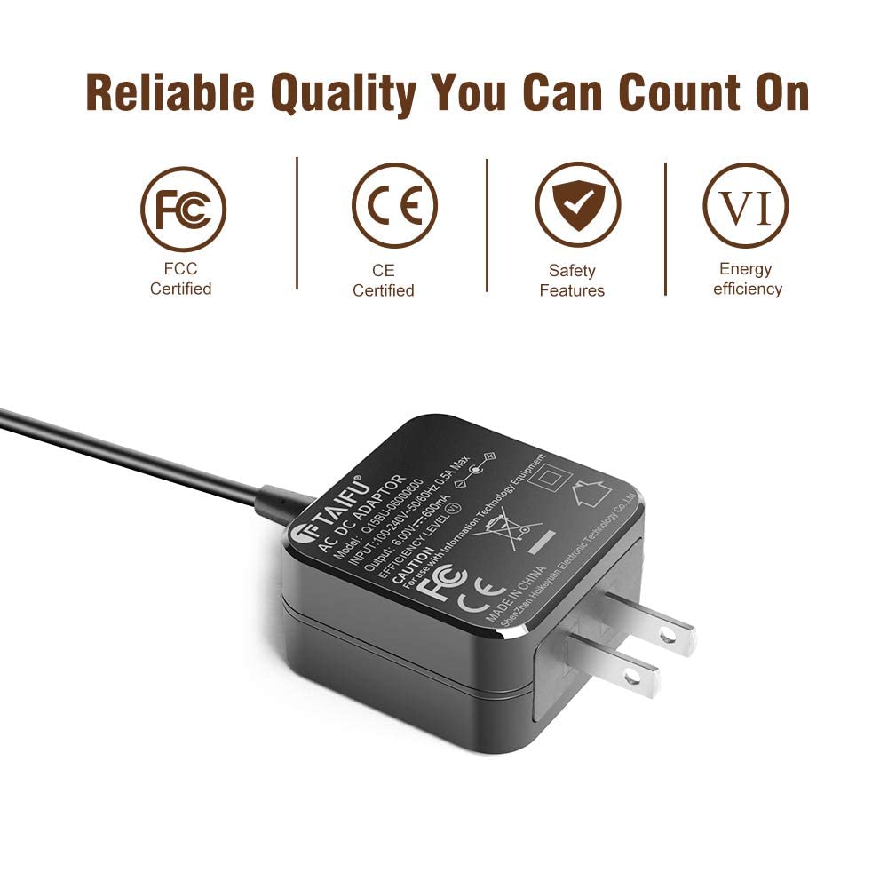 Taifu 6V Ac Adapter Charger Compatible With Cold Therapy Care Cube Hon-Kwang D0660 Hk Honkwang D 0660 00660 10698 Hellobaby Hb32