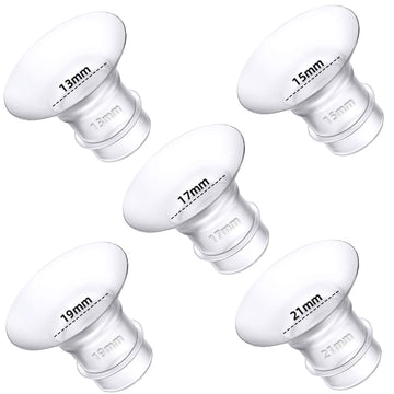 Flange Inserts 13/15/17/19/21mm for Medela,Spectra 24mm Shields/Flanges,Compatible with TSRETE,CPPSLEE,Momcozy S9/S9Pro/S12/S12P