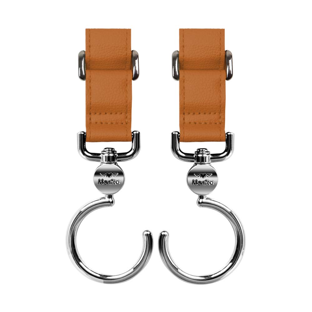 Manito Styler Spin Stroller Hooks (Black Pearl/Mocha)