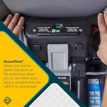 Safety 1?? Onboard Insta-Latch Infant Car Seat Base, Black