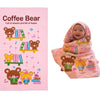 Soft Baby Bath Towel with Washcloth Gentle & Absorbent Cartoon Design