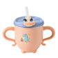 Funblast Milk Mug For Kids  Dinosaur Print S316 Stainless Steel Mug For Kids, Insulated Milk Cup With Lid & Straw, Water, Juice