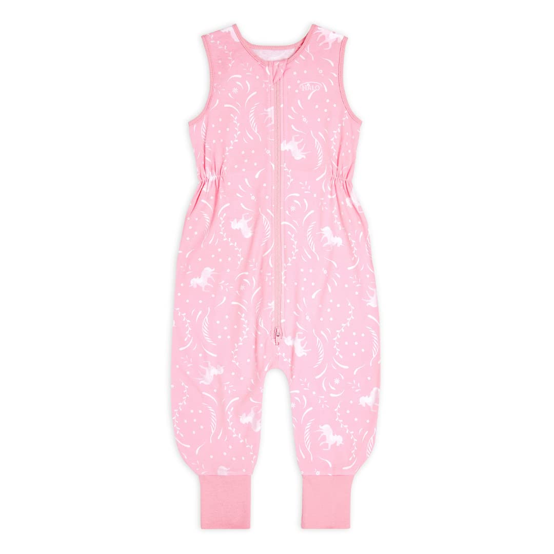 HALO Sleepsack Toddler Sleeping Bag, 100% Cotton Wearable Blanket, TOG 0.5, Folklore, 2T