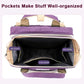 X W Ei Union Diaper Baby Bag Backpack With Changing Station Changing Pad Baby Nursing Bag Baby Shower Tote Baby Bottle Bag Water