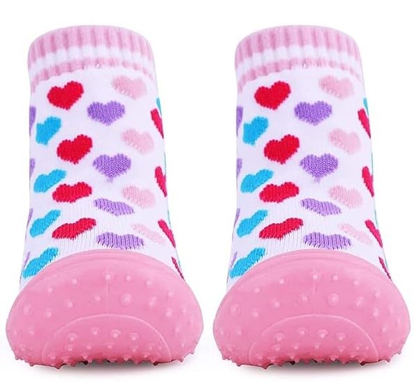 UGrow Baby Shoes AntiSkid Breathable Soft & Comfortable Shoes (Euro Size22) Pink
