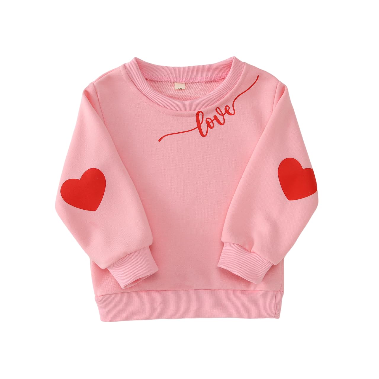 Modntoga Women Valentine'S Day Sweatshirt Toddler Girl Mommy And Me Crewneck Shirt Love Heart Print Long Sleeve Pullover Tops (P