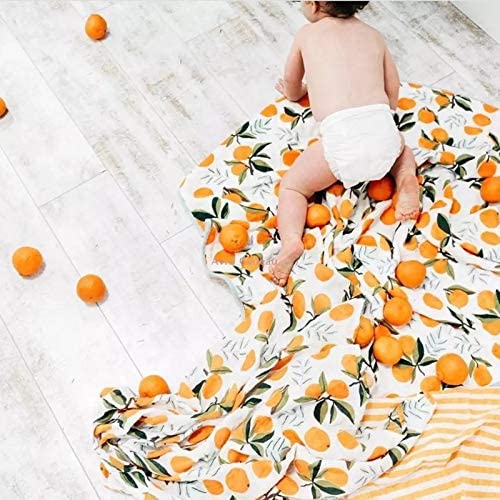UBERSWEET 2 Layers Baby Swaddle Wrap Newborn Blanket Cotton Swaddle for Infant Kids Bath Baby Bedding Sheet Play : 07