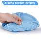 Vicloon Suction Plates, 2 Pcs Baby Toddler Plate Silicone, Bpa Free Divided Plate, Divided Plate Design,Silicone Grip Dish Micro