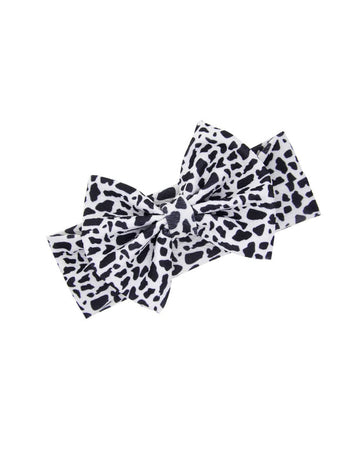 Baby Cow Stria Cow Stria Turban Headband Hair Bows And Headwrap Bbg52 (B1-Turban)