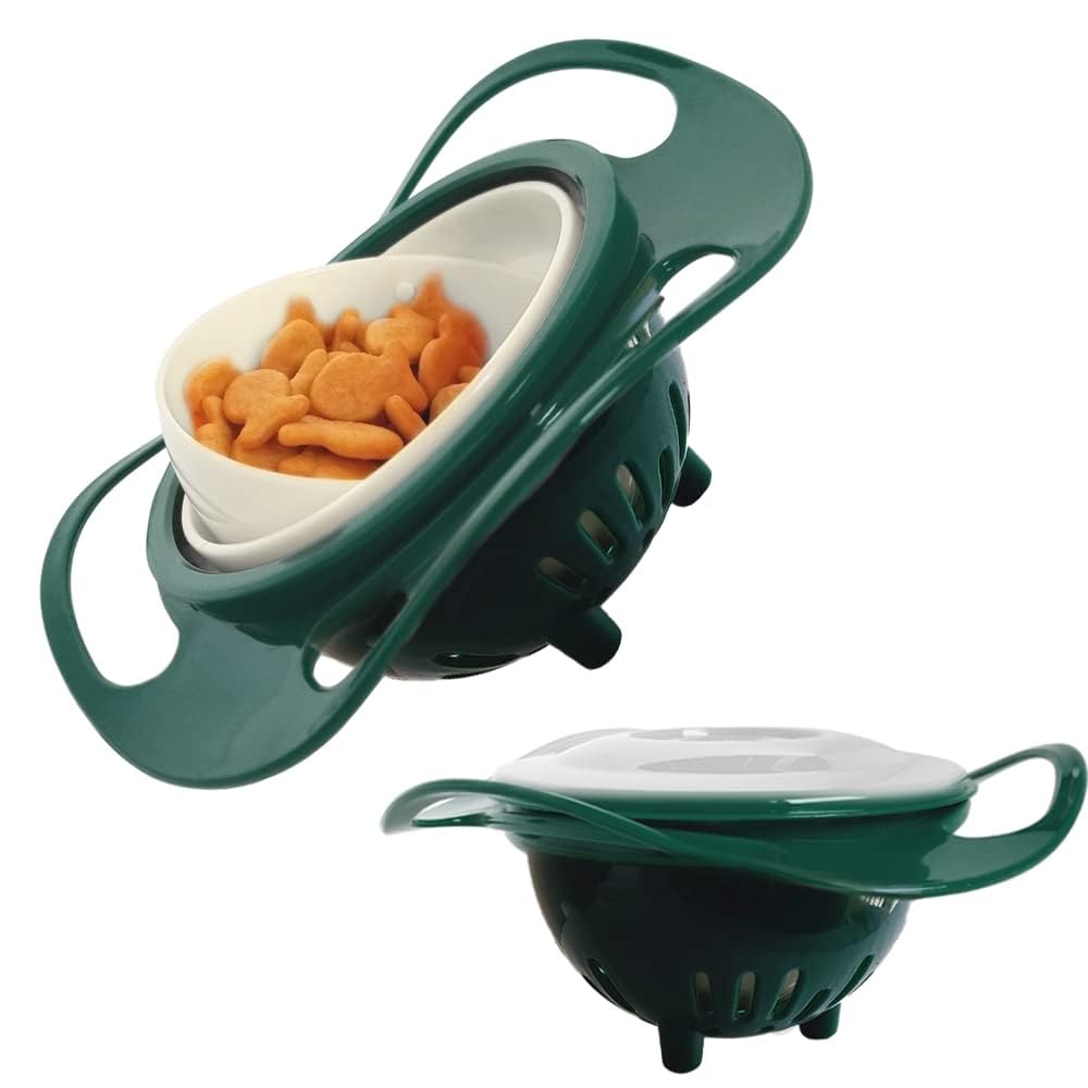 SHRI BAJRANG Auto Balance Baby Food Bowl for Toddlers  360 Rotational, No Spill and Mess Free  Food Bowl that Never Spills