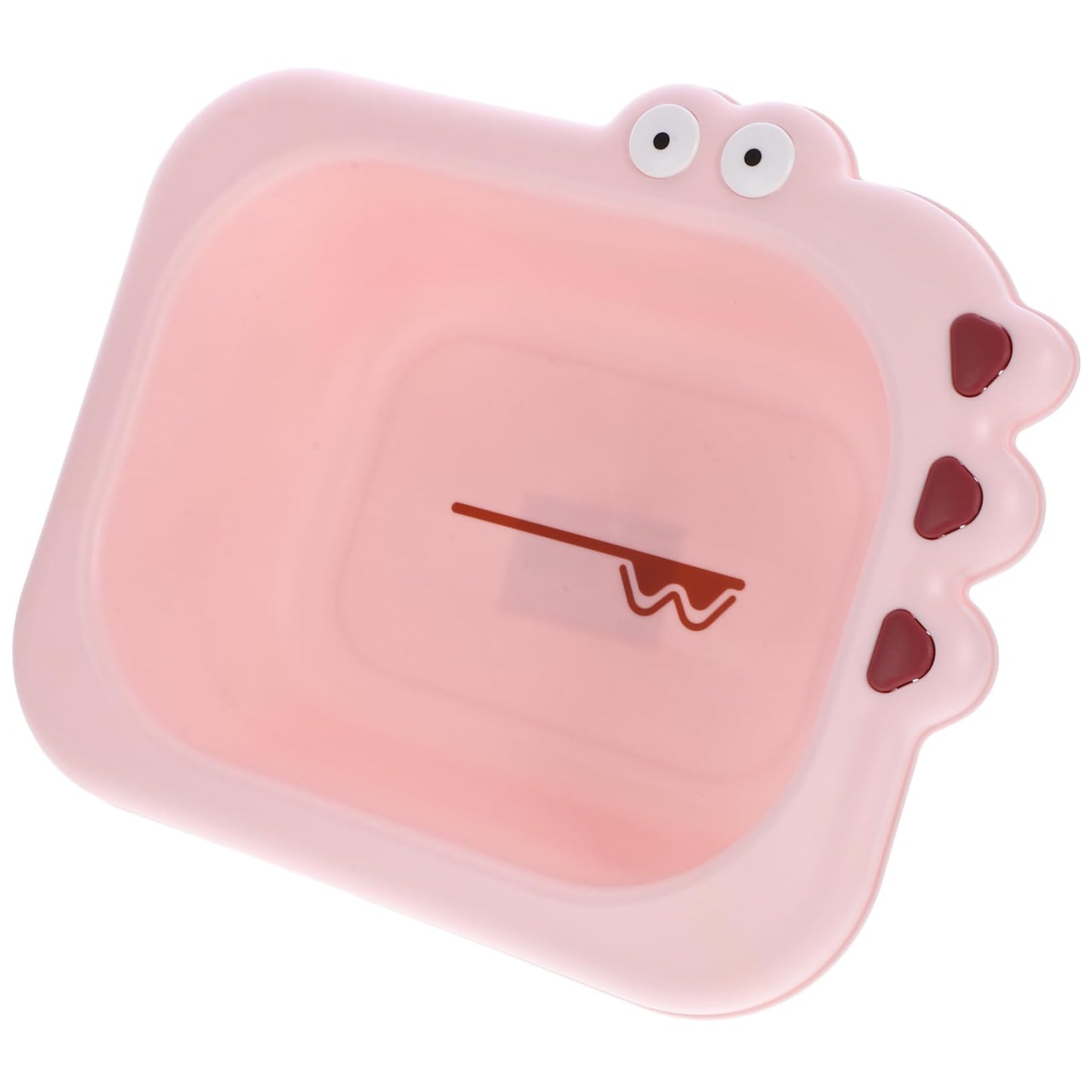 ibasenice Portable Wash Basin for Boys and Girls Smooth Edges Easy to Girl Face Bathtub for Newborns and Toddlers Cute Cartoon D
