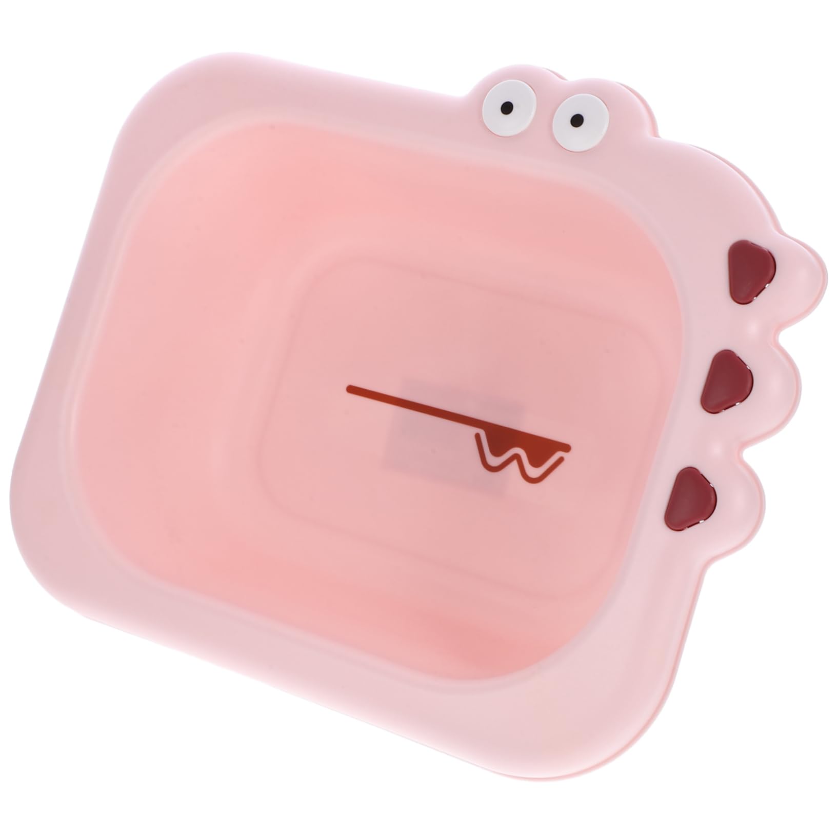 ibasenice Portable Wash Basin for Boys and Girls Smooth Edges Easy to Girl Face Bathtub for Newborns and Toddlers Cute Cartoon D