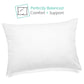 Nestl 4 Pack Toddler Pillow for Sleeping 13 x 18, Small Kids Pillow for Travel, Car, School, Nap, & Toddler Bed, Machine Washabl