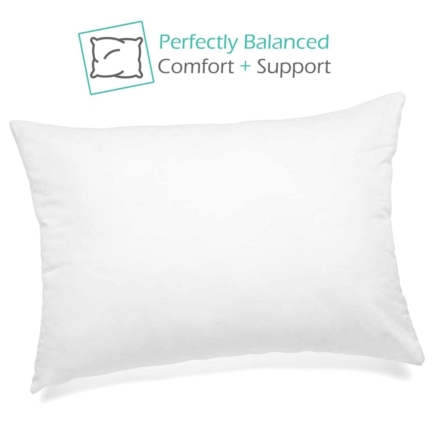 Nestl 4 Pack Toddler Pillow for Sleeping 13 x 18, Small Kids Pillow for Travel, Car, School, Nap, & Toddler Bed, Machine Washabl