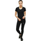 Girls Stylish Super Stretch Dryfit Workout WEAR SizeS Black