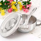 Babyhug Double Wall Stainless Steel Feeding Bowl Set With Spoon
