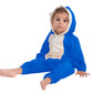 Hsctek Shark Baby Costume, Shark Baby Infant Costume For Boys Girls, Baby Halloween Costume For Toddler Newborn Blue, 6-9Months