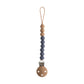 mushie 100% Silicone Baby Pacifier Clip BPA Free | Eva (Iron)